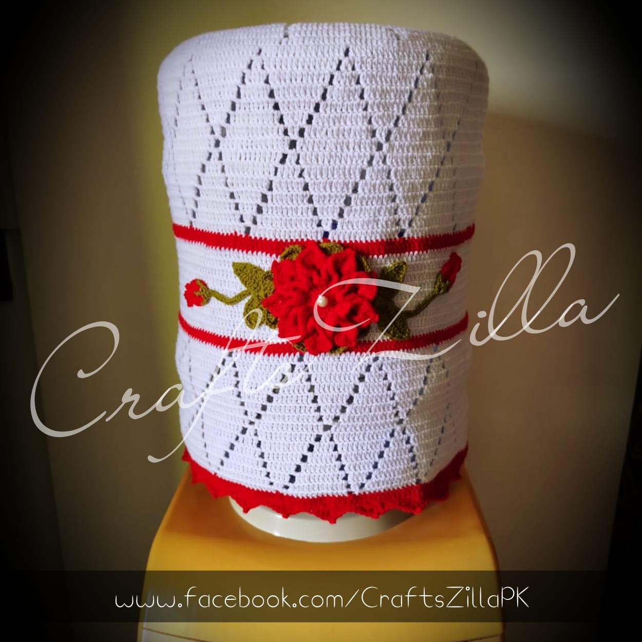 Crochet Dispenser Bottle Cover