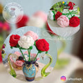 Crochet Rose (Single Piece)
