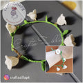 Crochet Floral Bracelet