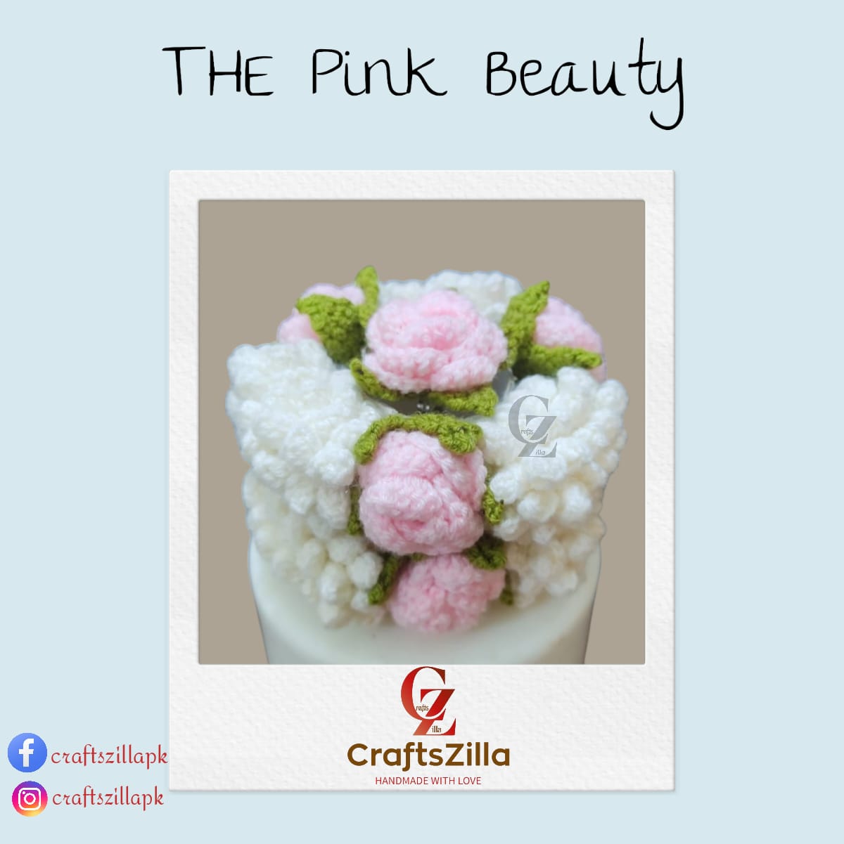 Crochet Gajra + Ring Set