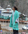 Boho Beaded Pocket Scarf