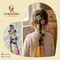 Crochet Floral Hair Paranda