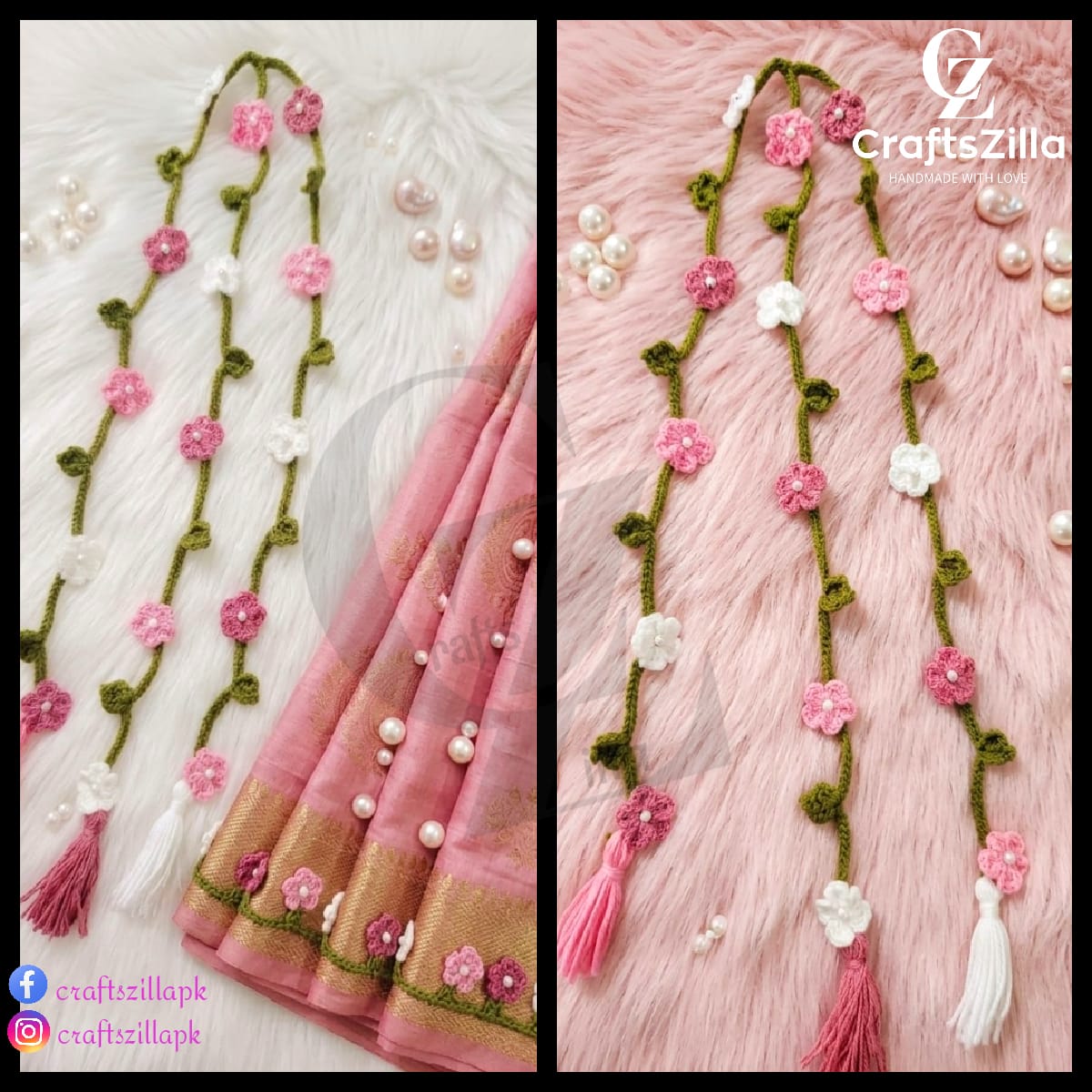 Crochet Floral Paranda