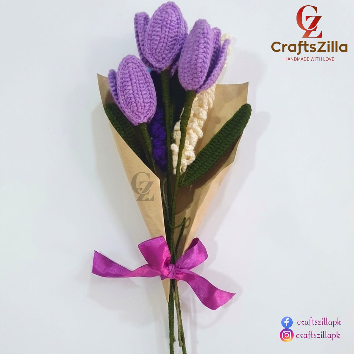 Crochet Floral Bouquet