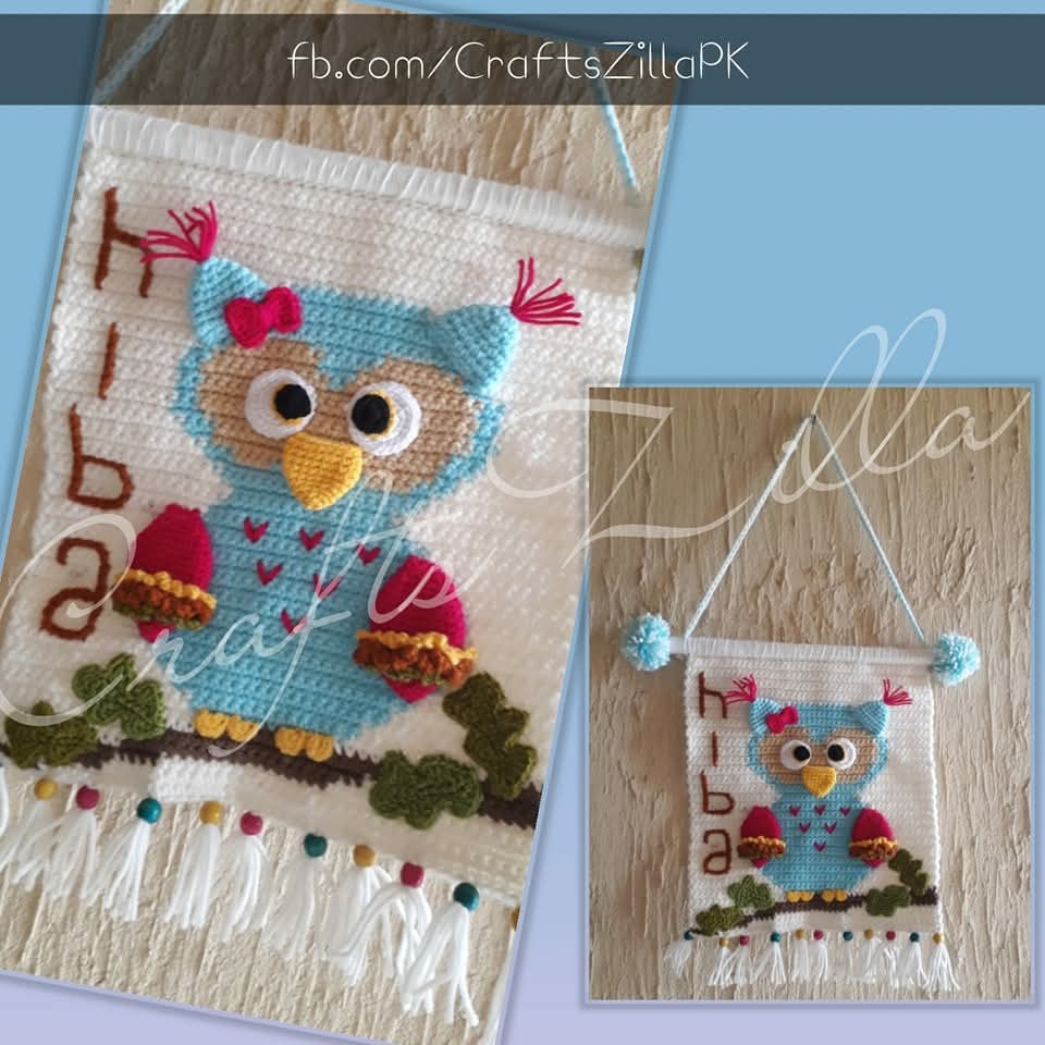Personalized Characters Wall Hanging (medium sized)