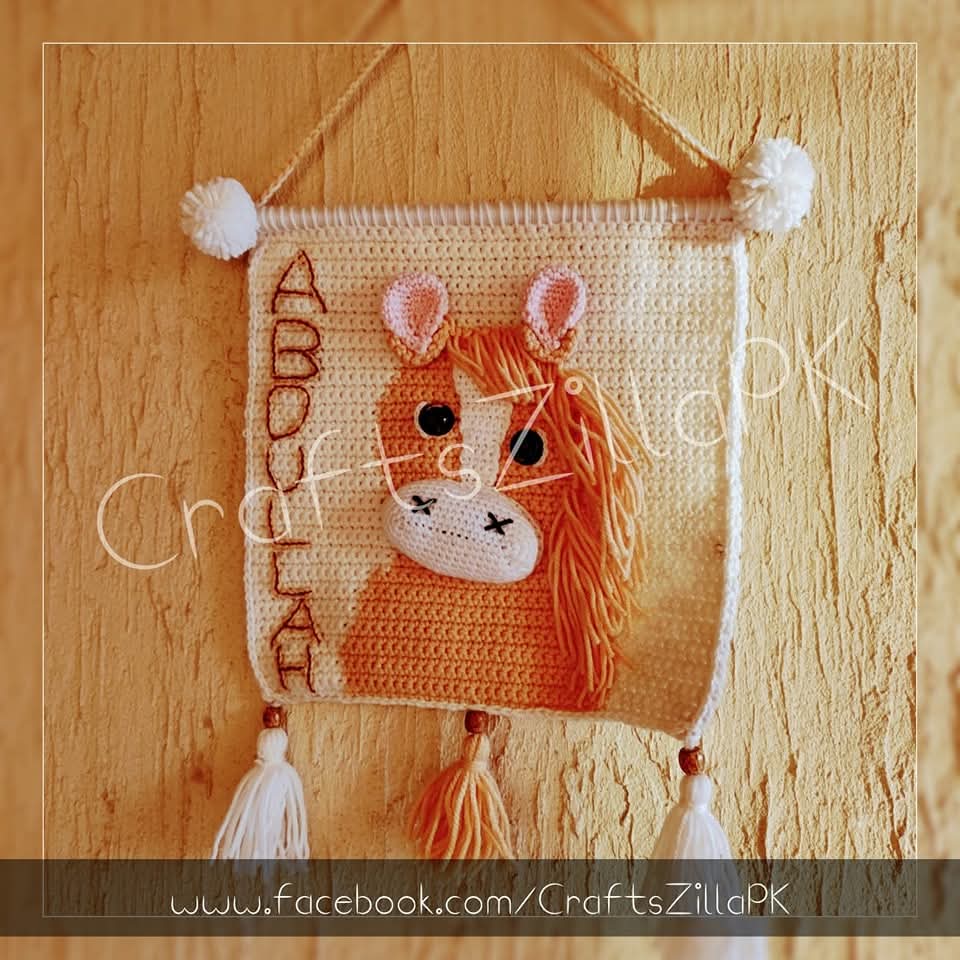 Personalized Characters Wall Hanging (medium sized)