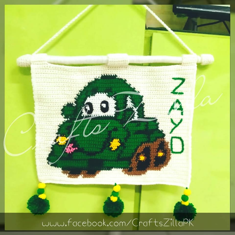 Personalized characters Wall Hanging (big)