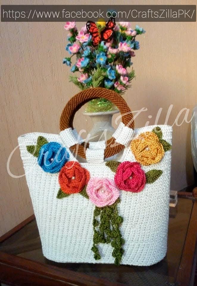 Crochet Decorative Handbag