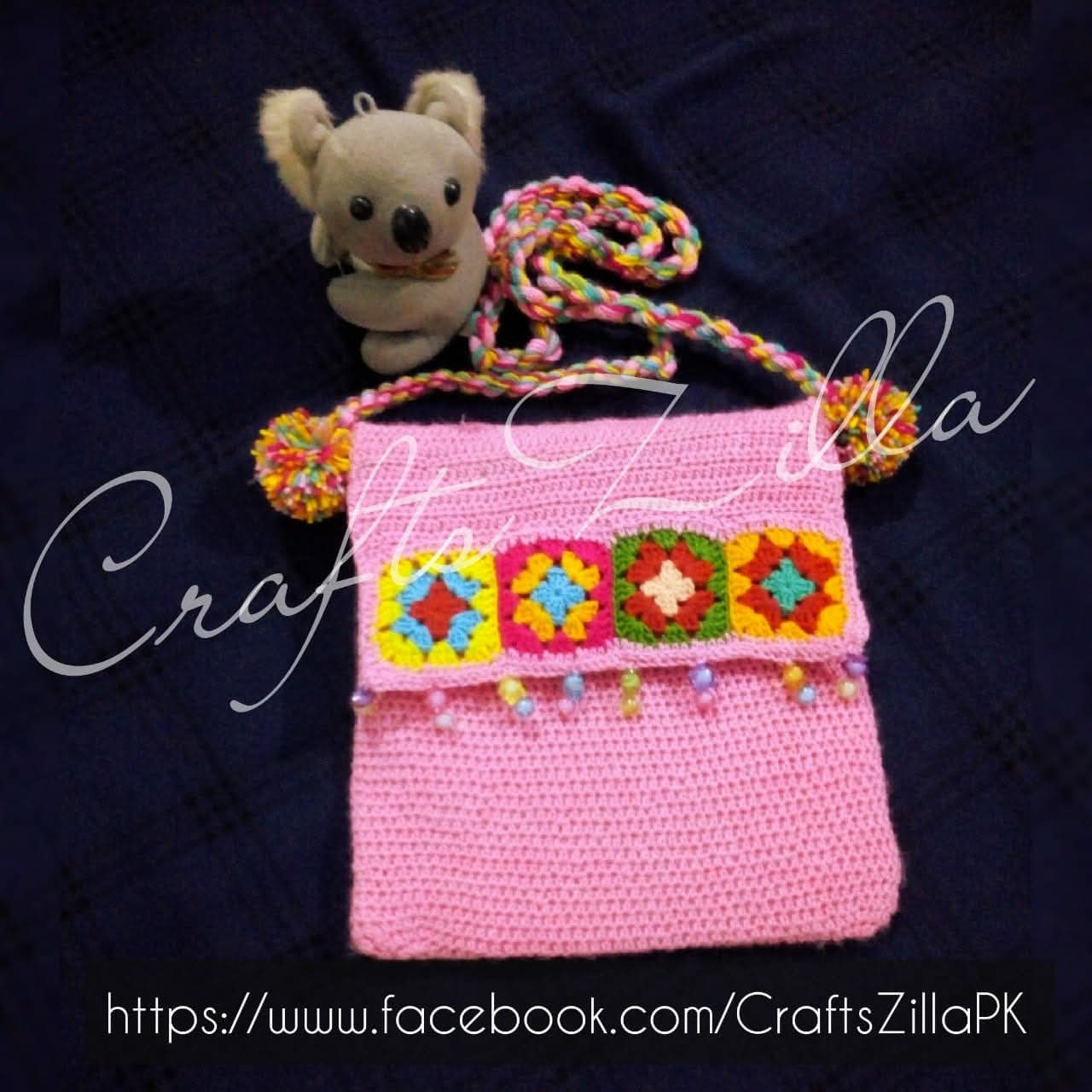 Crochet Decorative Clutch