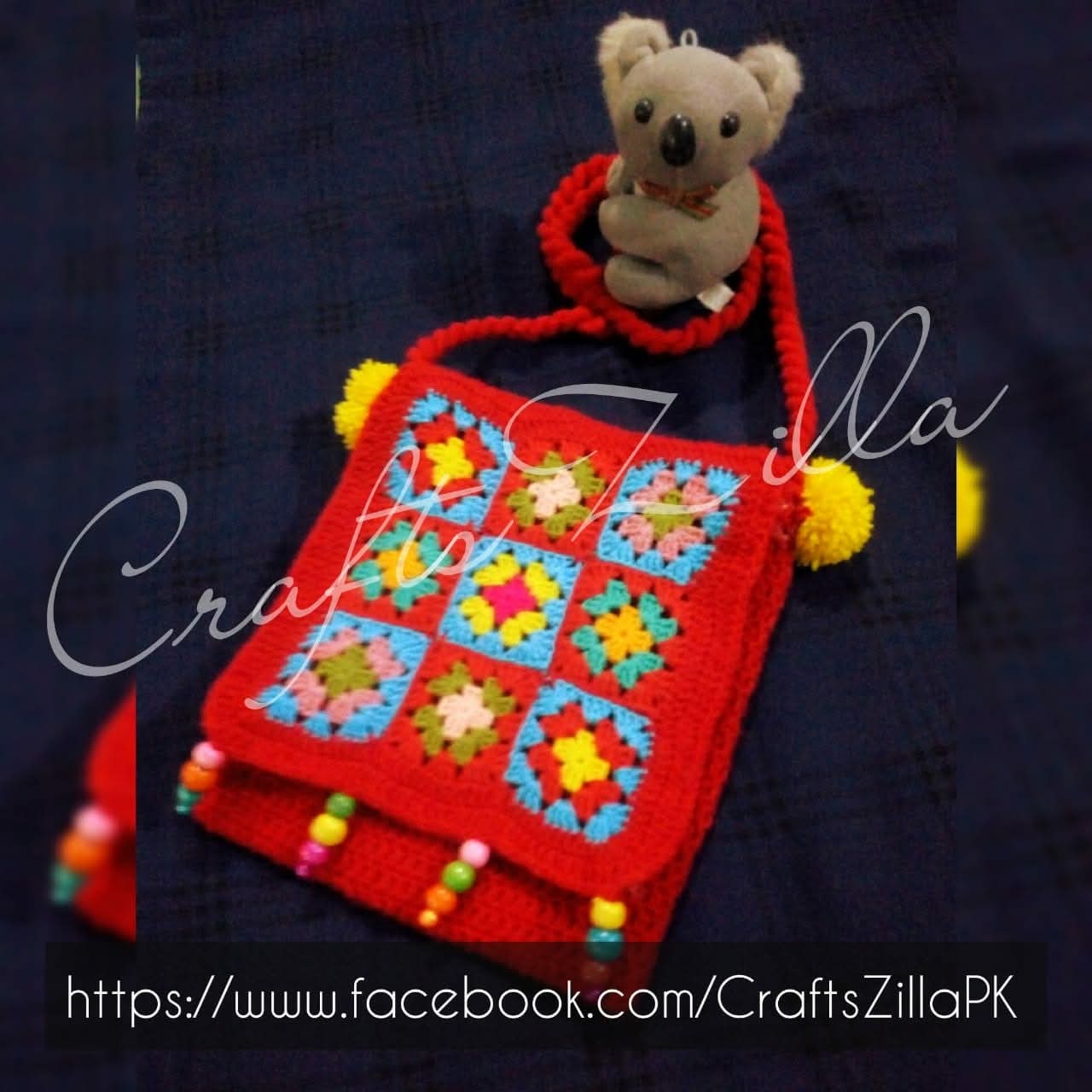 Crochet Decorative Clutch