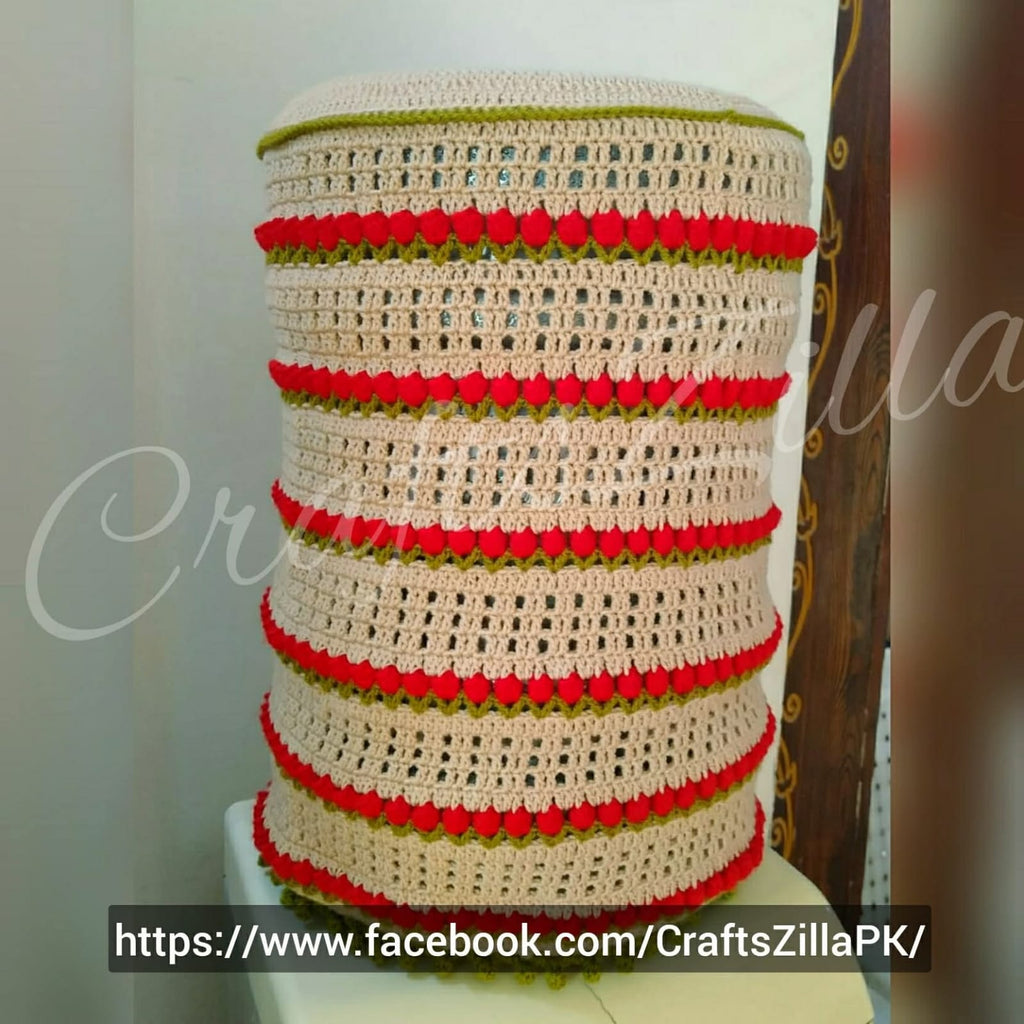 Crochet Water Dispenser Bottle Cover