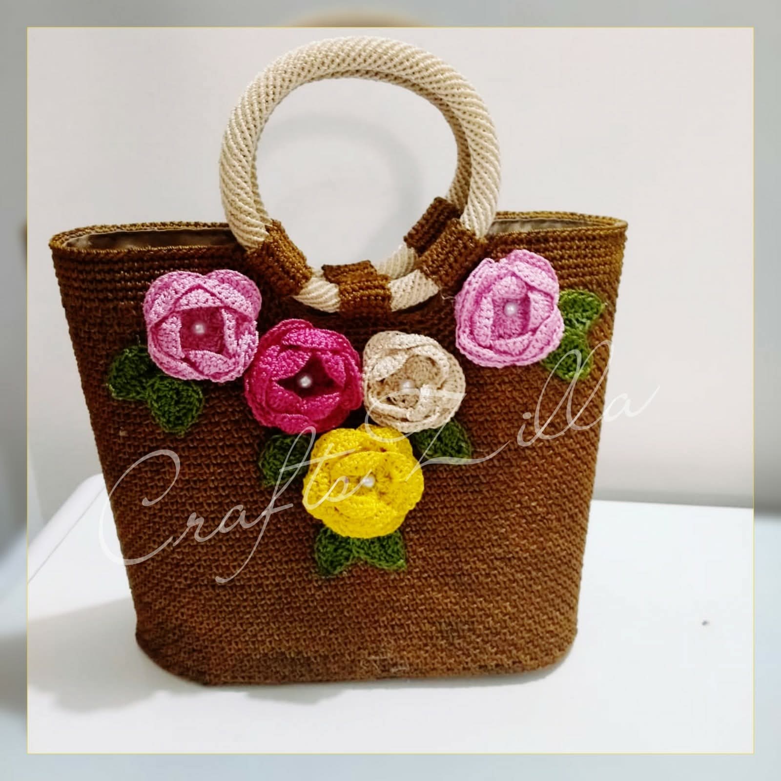 Crochet Decorative Handbag