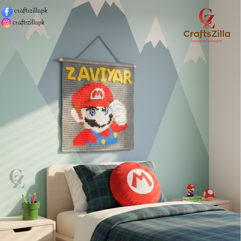 Personalized Characters Wall Hanging (medium sized)