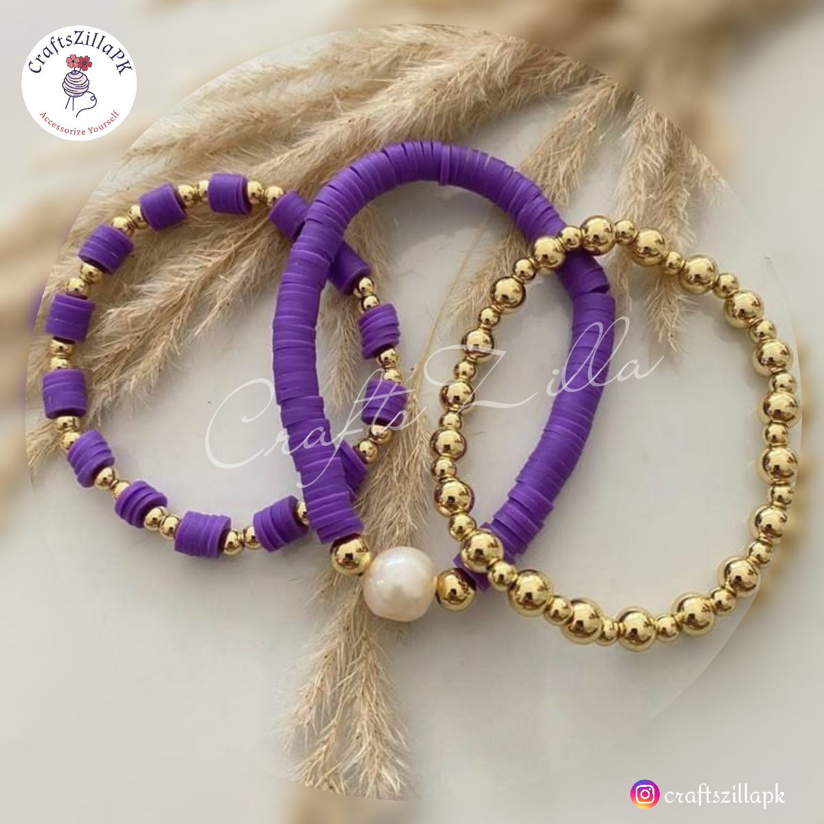 CraftsZilla Beaded Bracelets – Effortless Style, Handcrafted for You