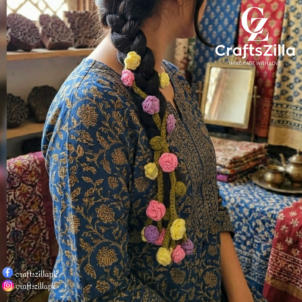 Crochet Floral Paranda
