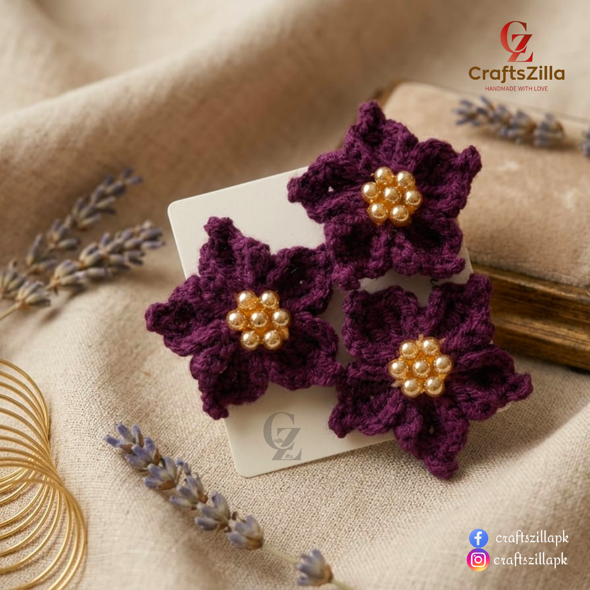 Floral Jewelery Set
