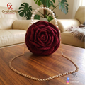 The 3D Crochet Rose Bag